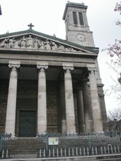 Church of San Sulpice, where I went to Mass in Paris
