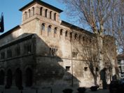 Old municipal building in Estella
