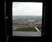 View from our dormitory room for the night.