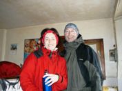 A neat German couple on the Camino.