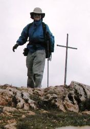 Another shot--note how low my pack is riding on my back.