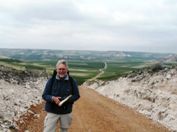 Peter, pilgrim from Germany. We walked and sang together.